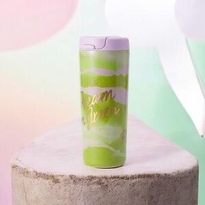 Starbucks Pastel Green & Lavender Insulated Tumbler